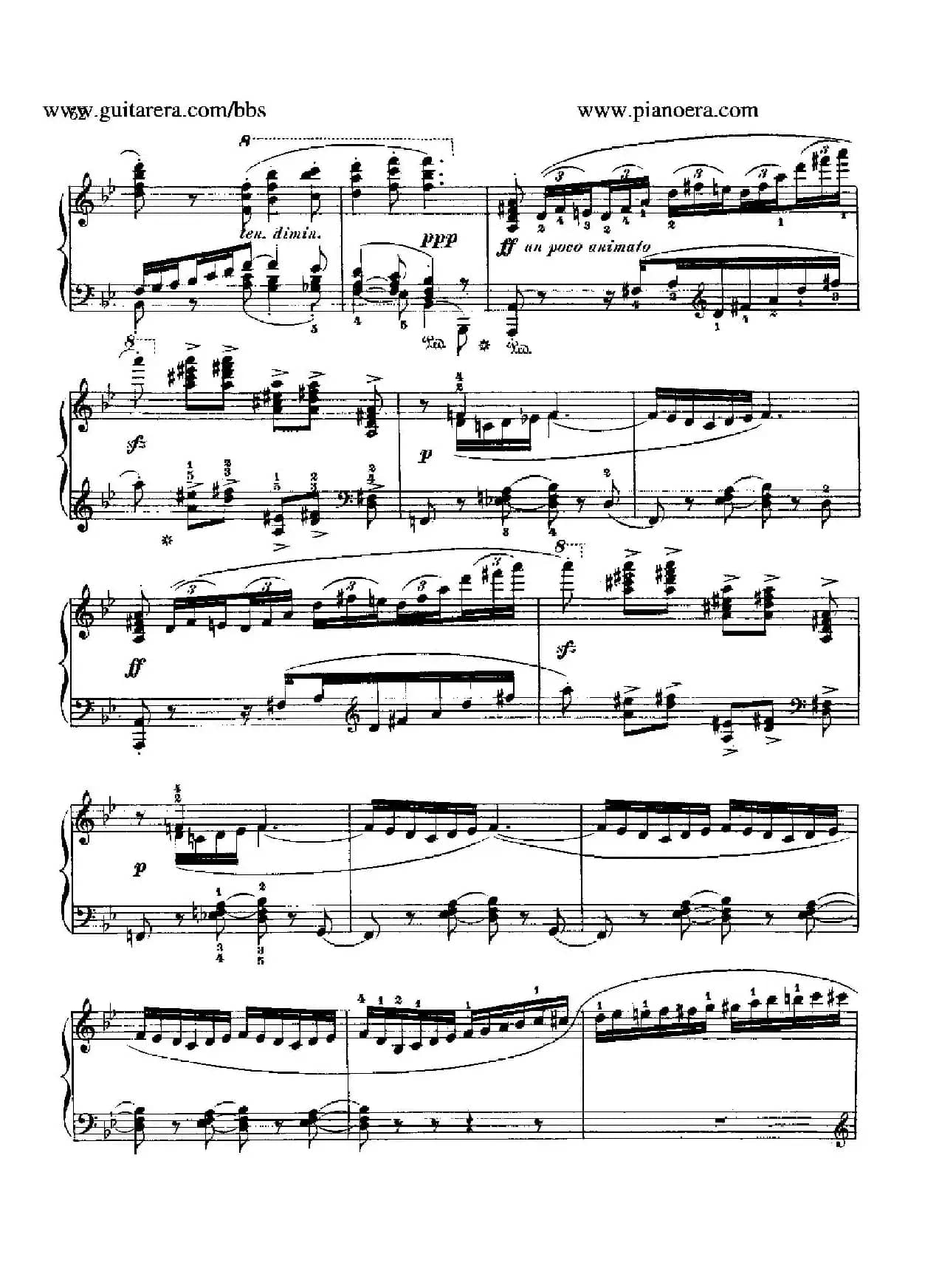 Gondoliera in g Minor Op.41（g小调船歌）