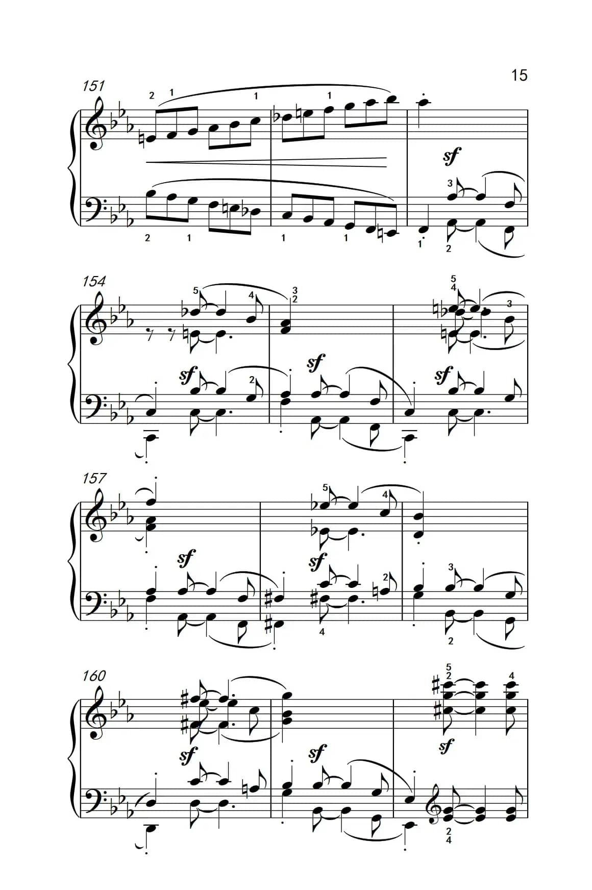 奏鸣曲 Opus 7 第一乐章（贝多芬奏鸣曲集 2）