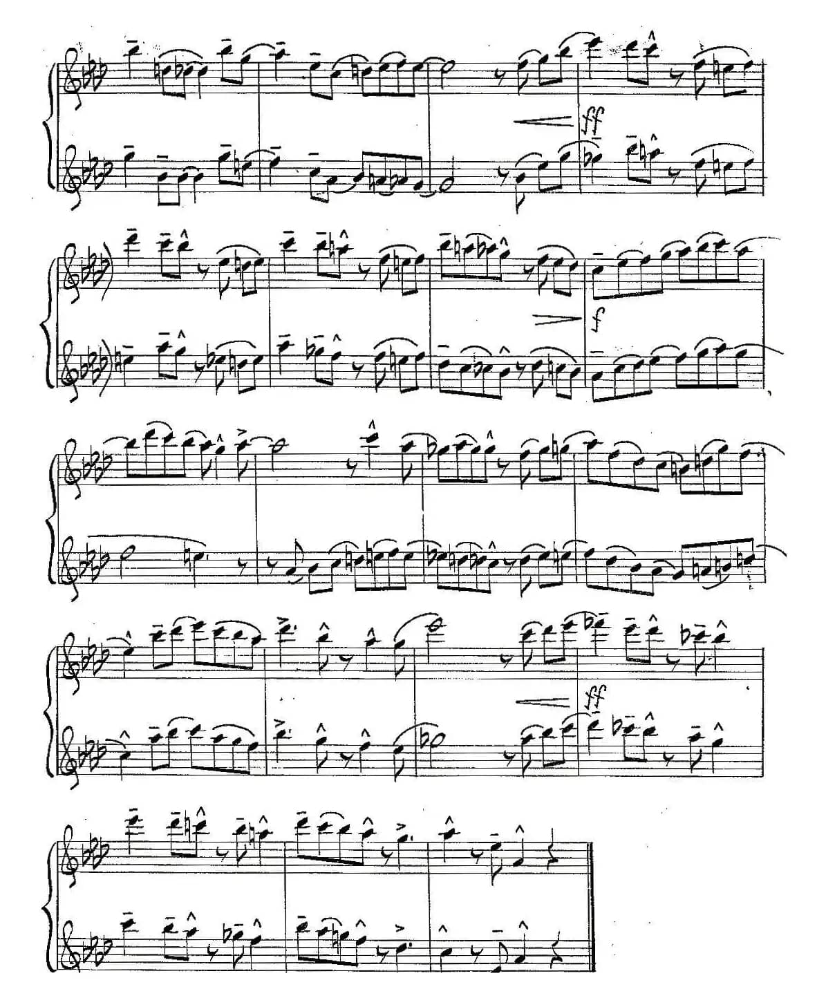 Jazz Conception For Saxophone Duets - 11（二重奏）