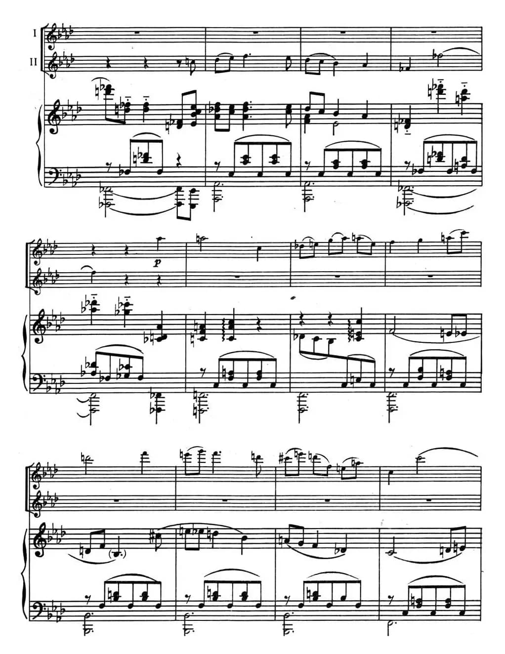 来自俄罗斯的2首长笛二重奏和1首长笛二重奏配钢琴伴奏