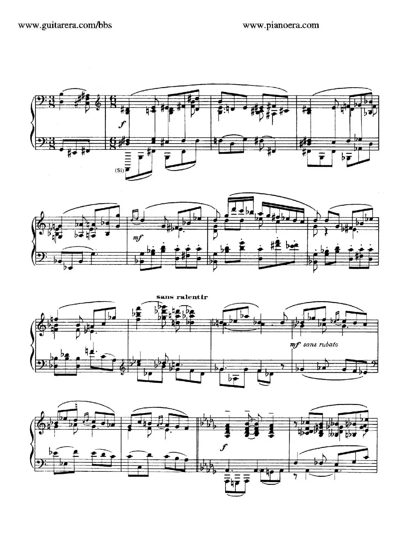 15 Improvisations（15首即兴曲·XIV）