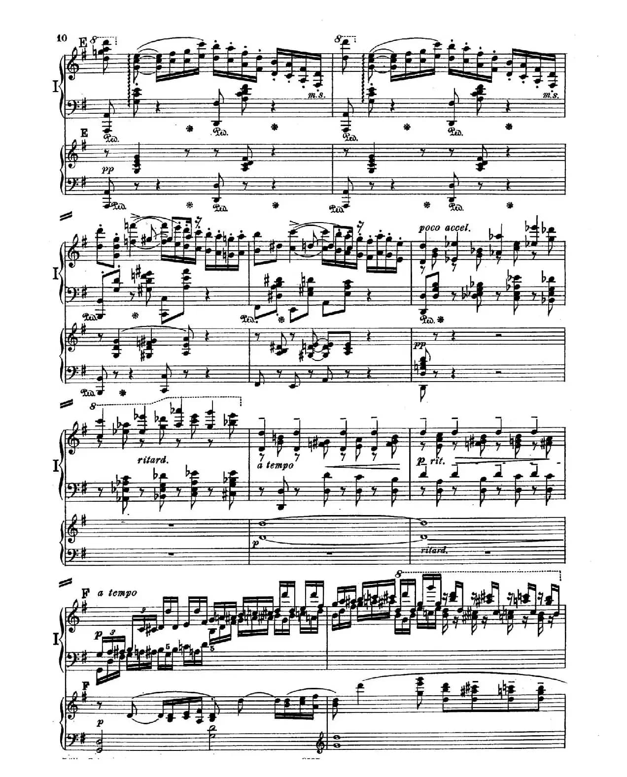 Piano Concerto in E Major Op.59(E大调钢琴协奏曲·双钢琴·第一乐章)