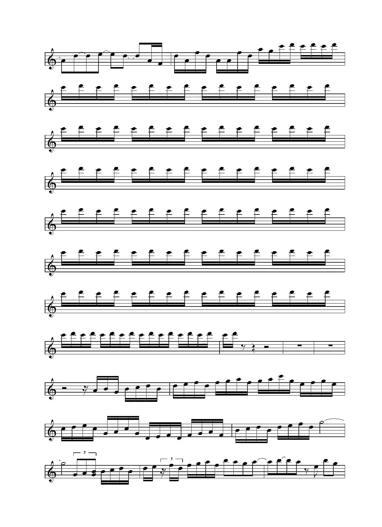 Classical Gas（小提琴谱）