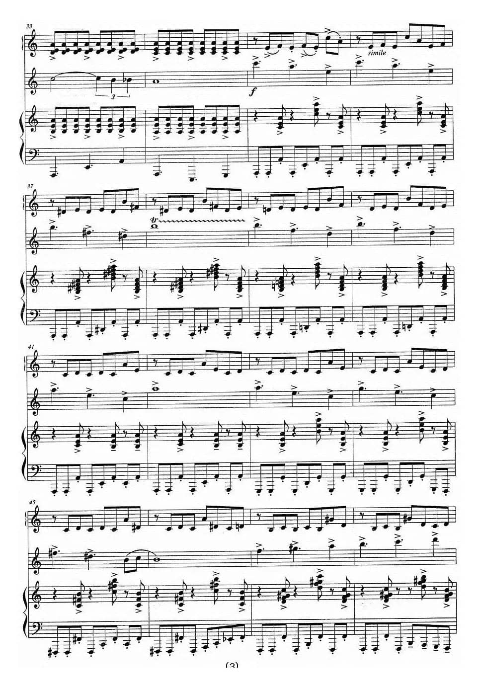 Libertango（自由探戈）（手风琴、小提琴、钢琴三重奏）