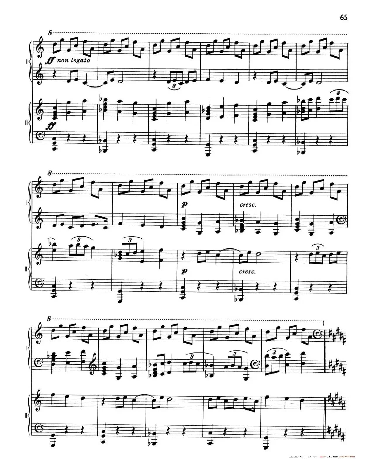 The Planets Op.32（双钢琴）（行星·第四乐章 木星—欢乐使者）