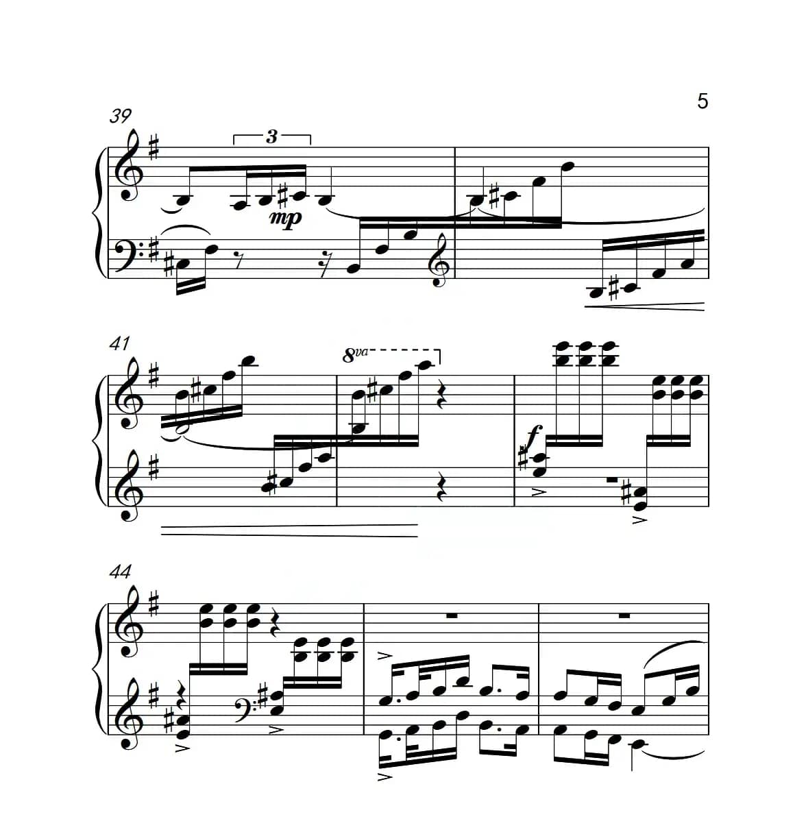 第四级 酸枣刺（中国音乐学院钢琴考级作品1~6级）