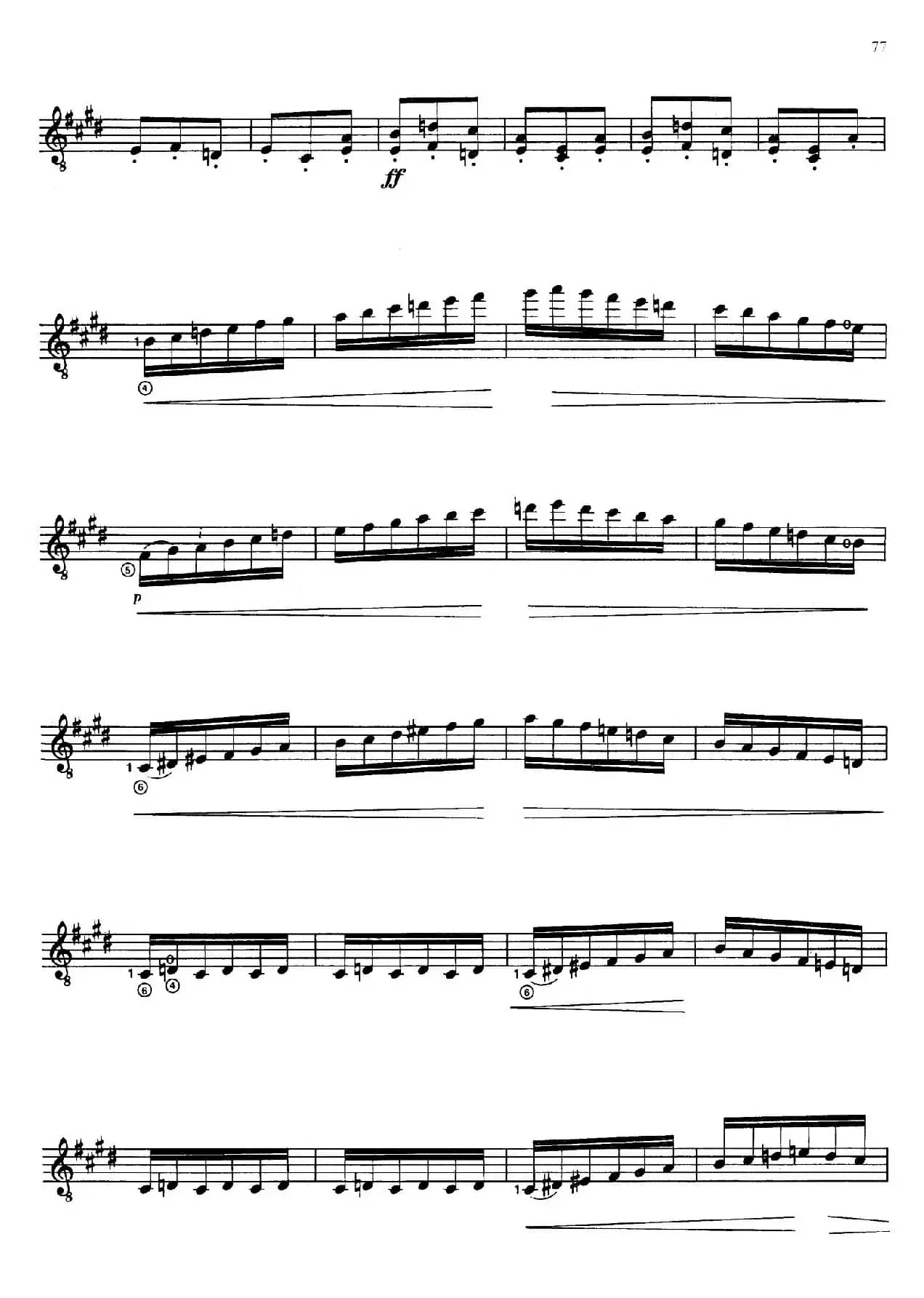 Joaquin Rodrigo Music for Guitar（罗德里戈吉他音乐P69-79（古典吉他）