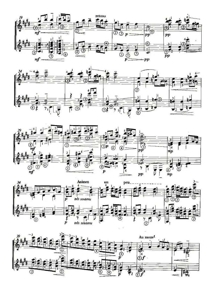 SARABANDE（双吉他）