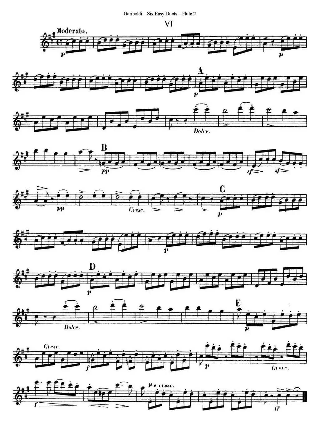 六首简易二重奏作品145号