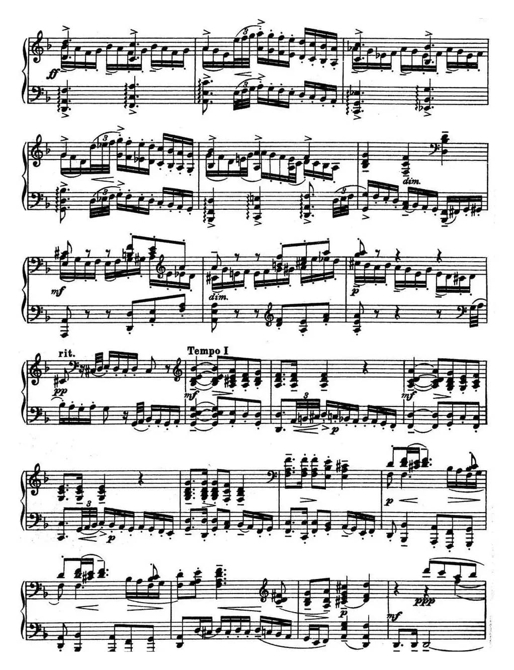 10 Preludes Op.23（拉赫玛尼诺夫10首前奏曲·Ⅲ）