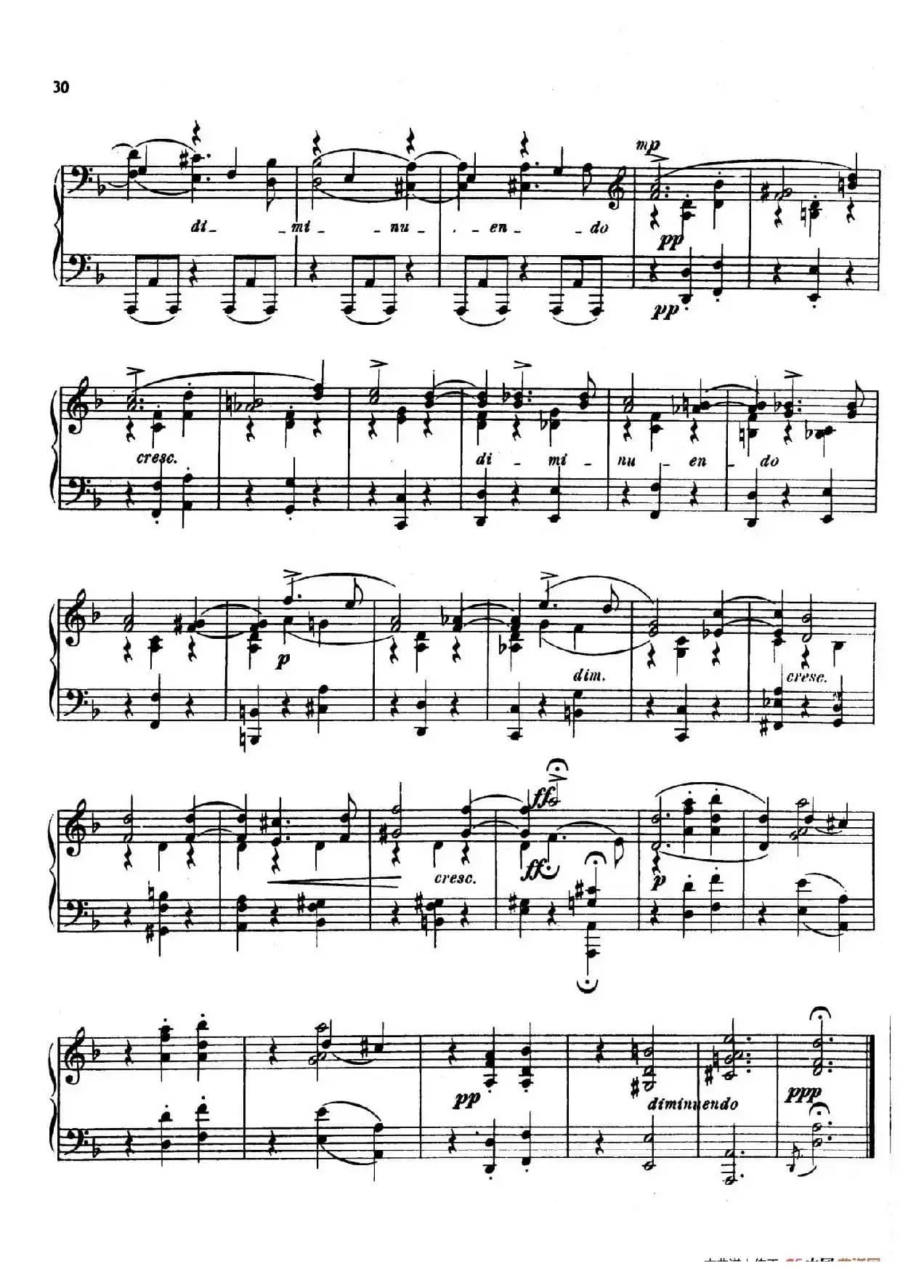 24 Characteristic Pieces Op.36（24首性格小品·6）