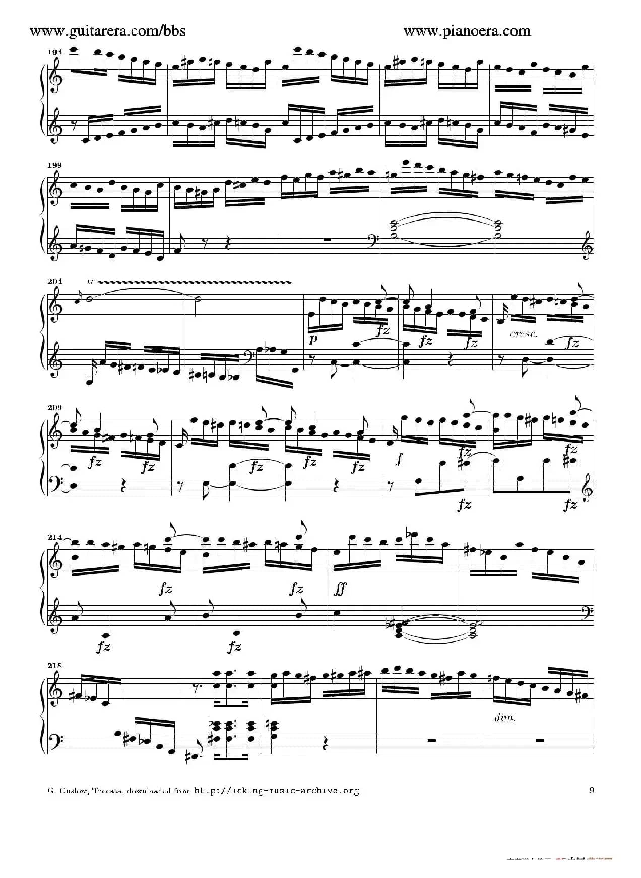 Toccata in C Major Op.6（C大调托卡塔）