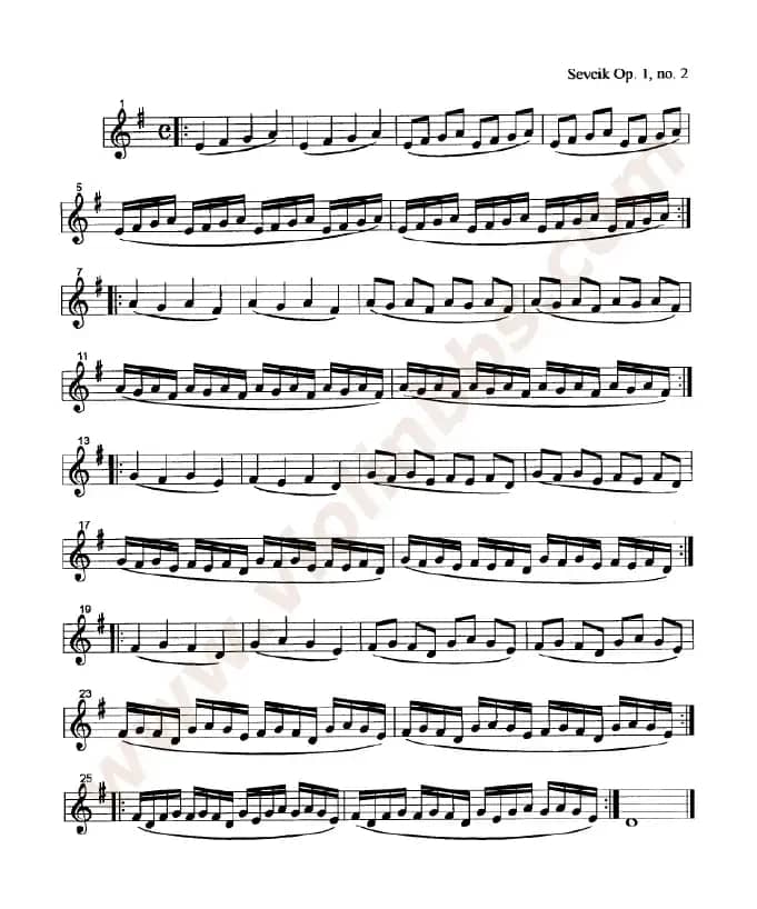 训练左手手指的颗粒性练习曲