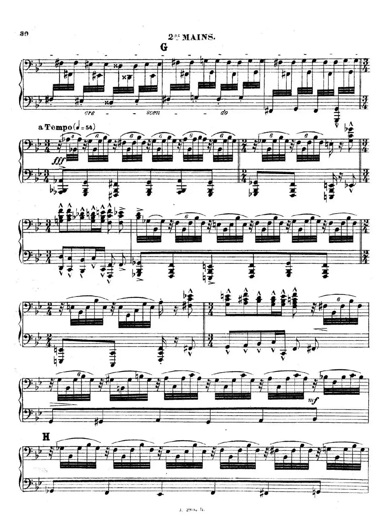 Symphony on a French Mountain Air Op.25(法国山歌交响曲·双钢琴·Ⅱ)