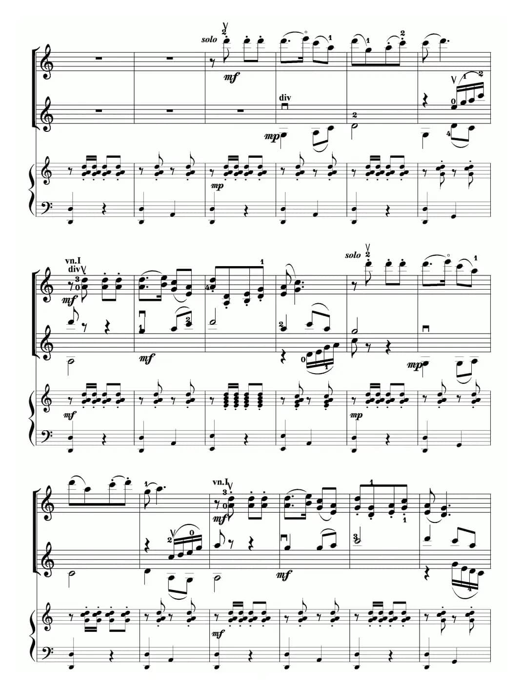 当红军去（小提琴齐奏+钢琴伴奏）