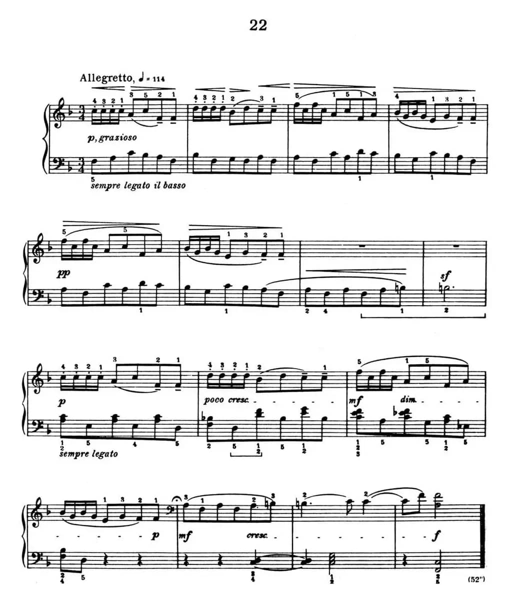 For Children Sz.42（献给孩子们·22）