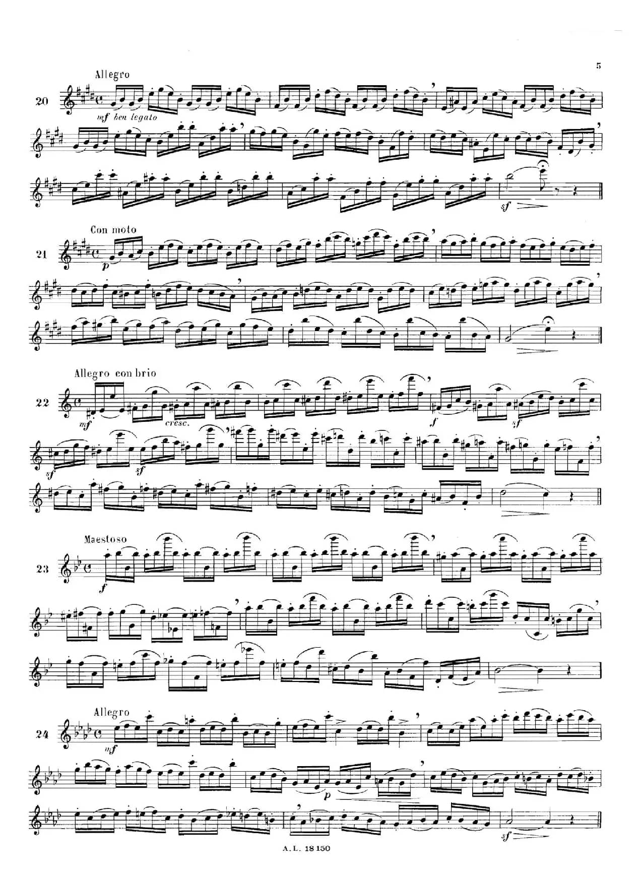 简易练习曲100首