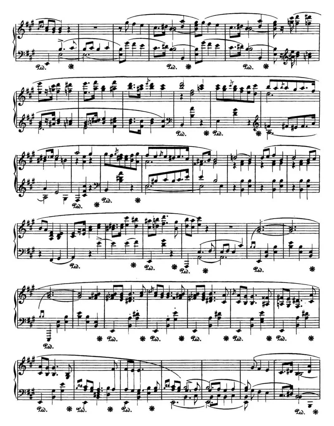 肖邦 波兰舞曲 Op.44 升f小调 Polonaise