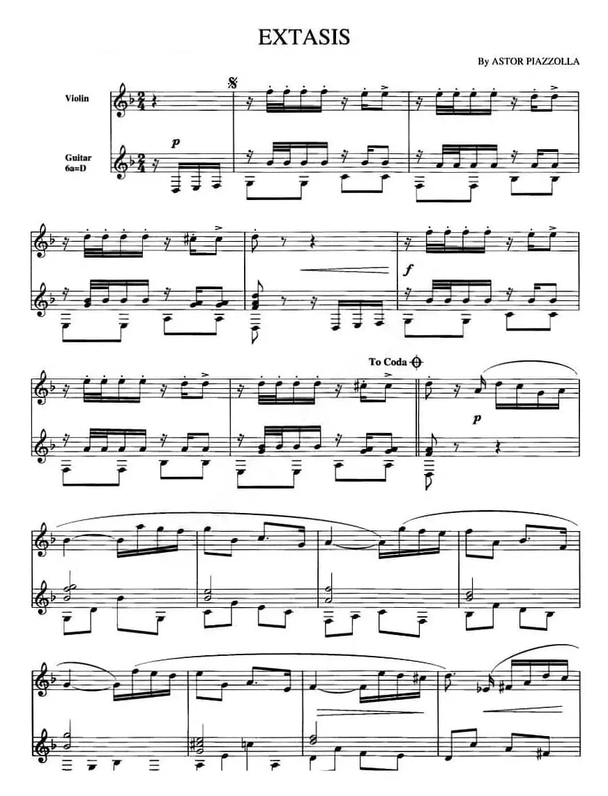 EXTASIS（入迷、小提琴+吉他）
