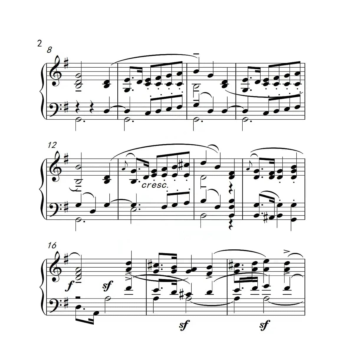 第四级 儿童短曲（中国音乐学院钢琴考级作品1~6级）