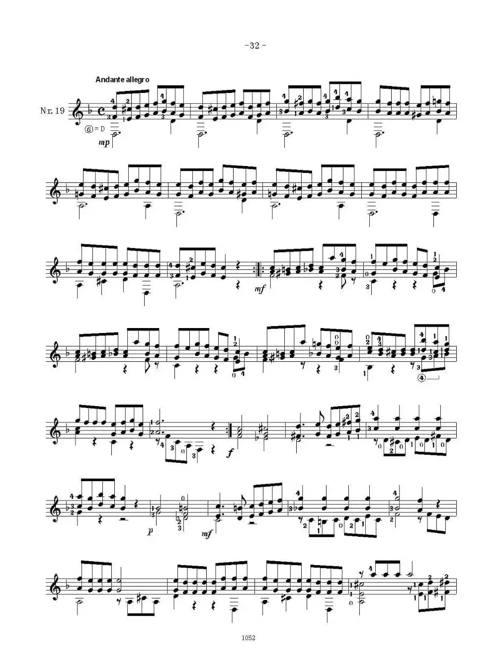 索尔·克斯特26首练习曲之16——20