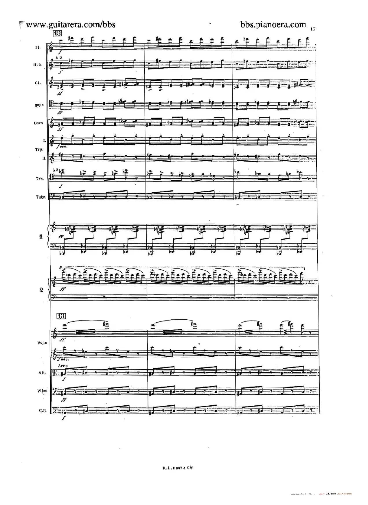 Concerto for 2 Pianos in d Minor（d小调双钢琴协奏曲·总谱）