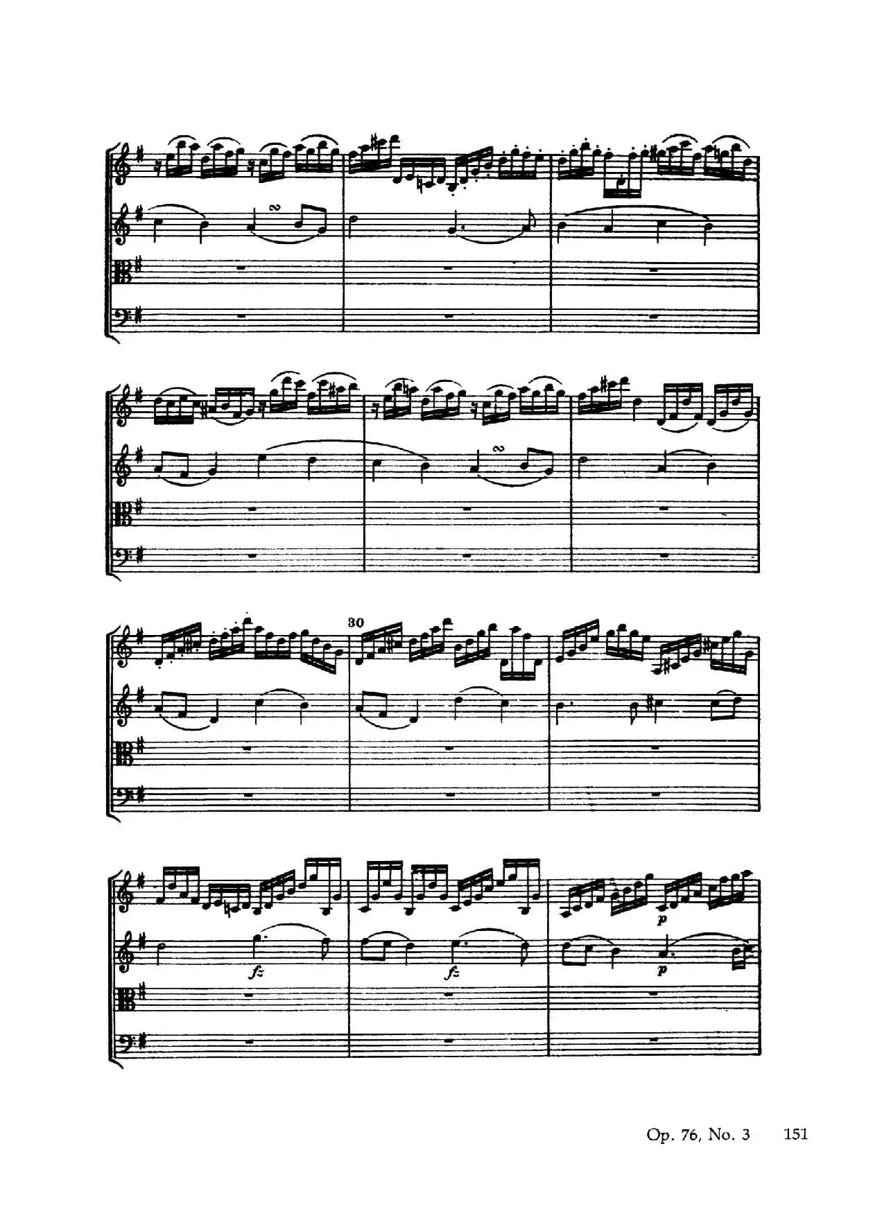 Emperor（皇帝）（弦乐四重奏总谱）