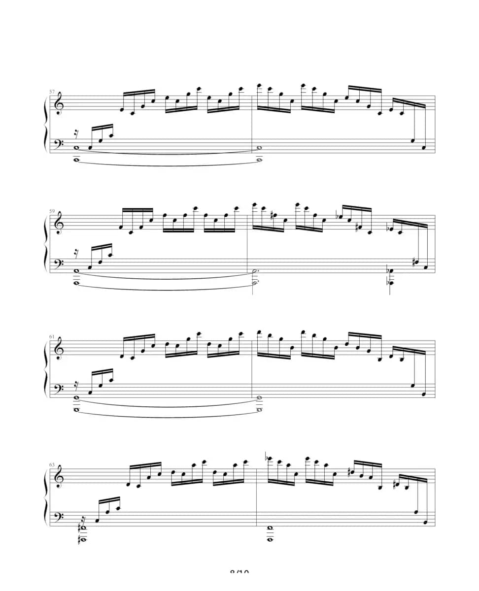 练习曲 Op.10 No.1（ 逃亡圣咏曲）