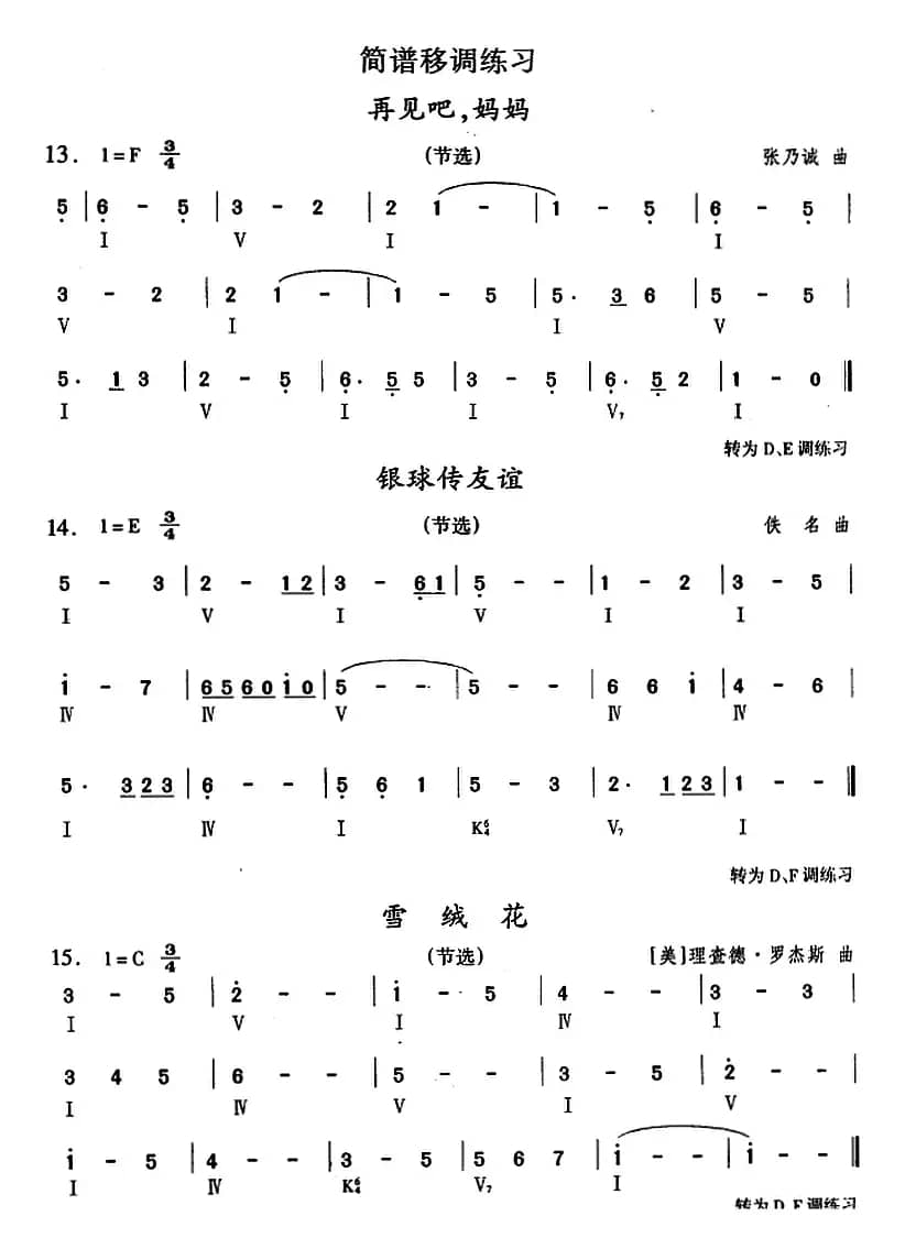 钢琴综合教程：第十二课 复习F大调音阶 和弦转位 主三和弦琶音