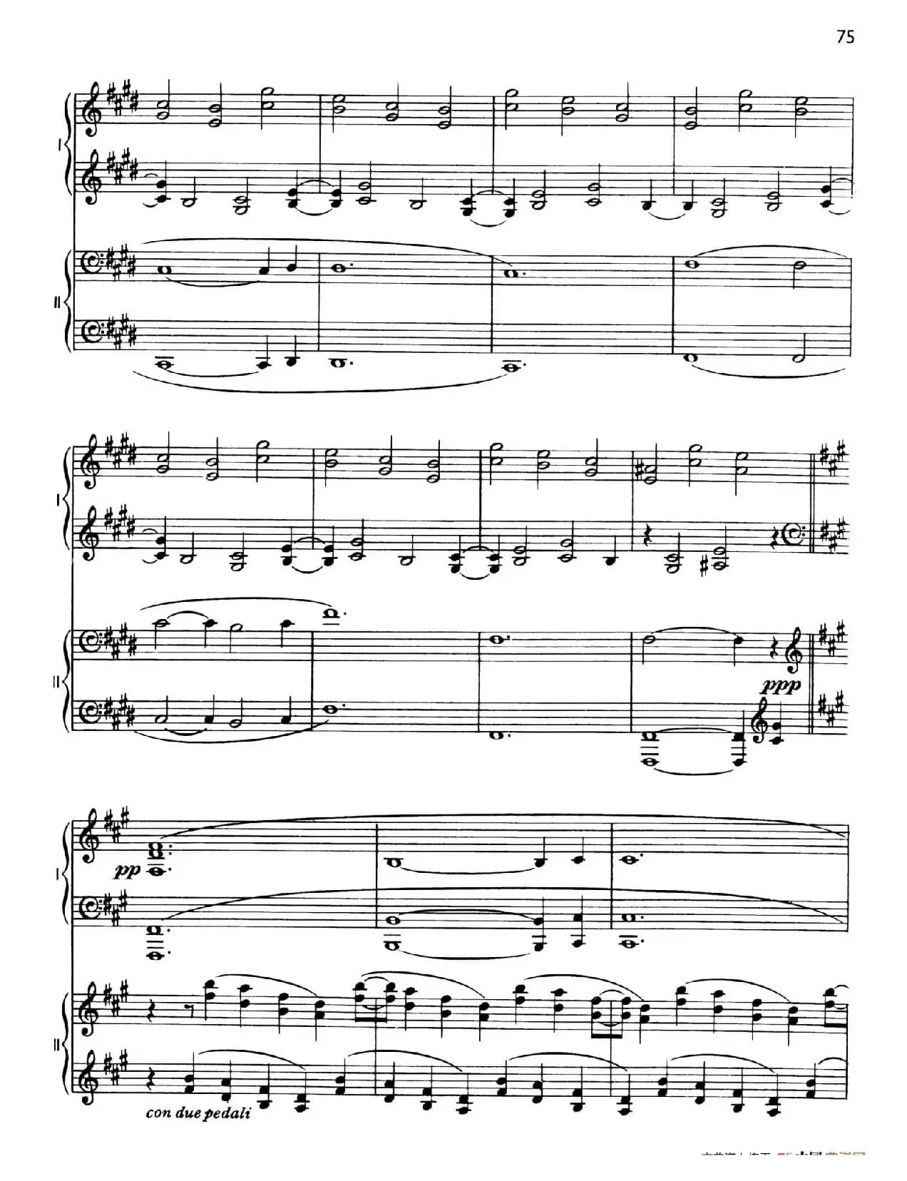 The Planets Op.32（双钢琴）（行星·第五乐章 土星—老年使者）