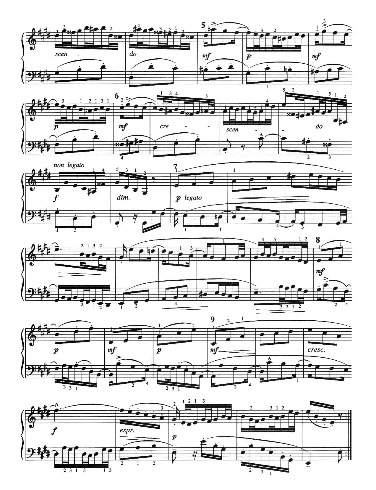 二部创意曲 No.6（人音2000.10首版）