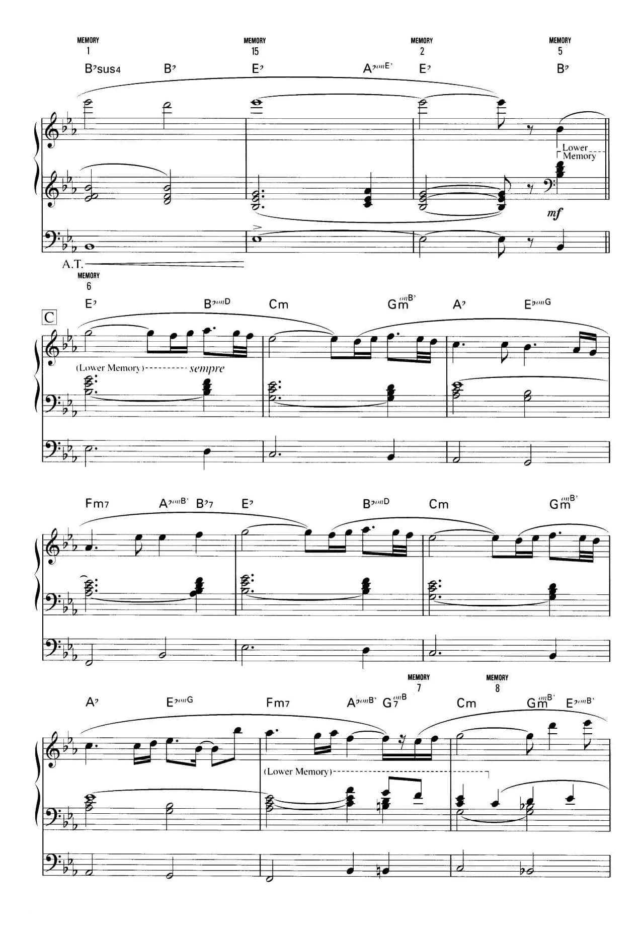 AYURA（双排键电子琴谱）