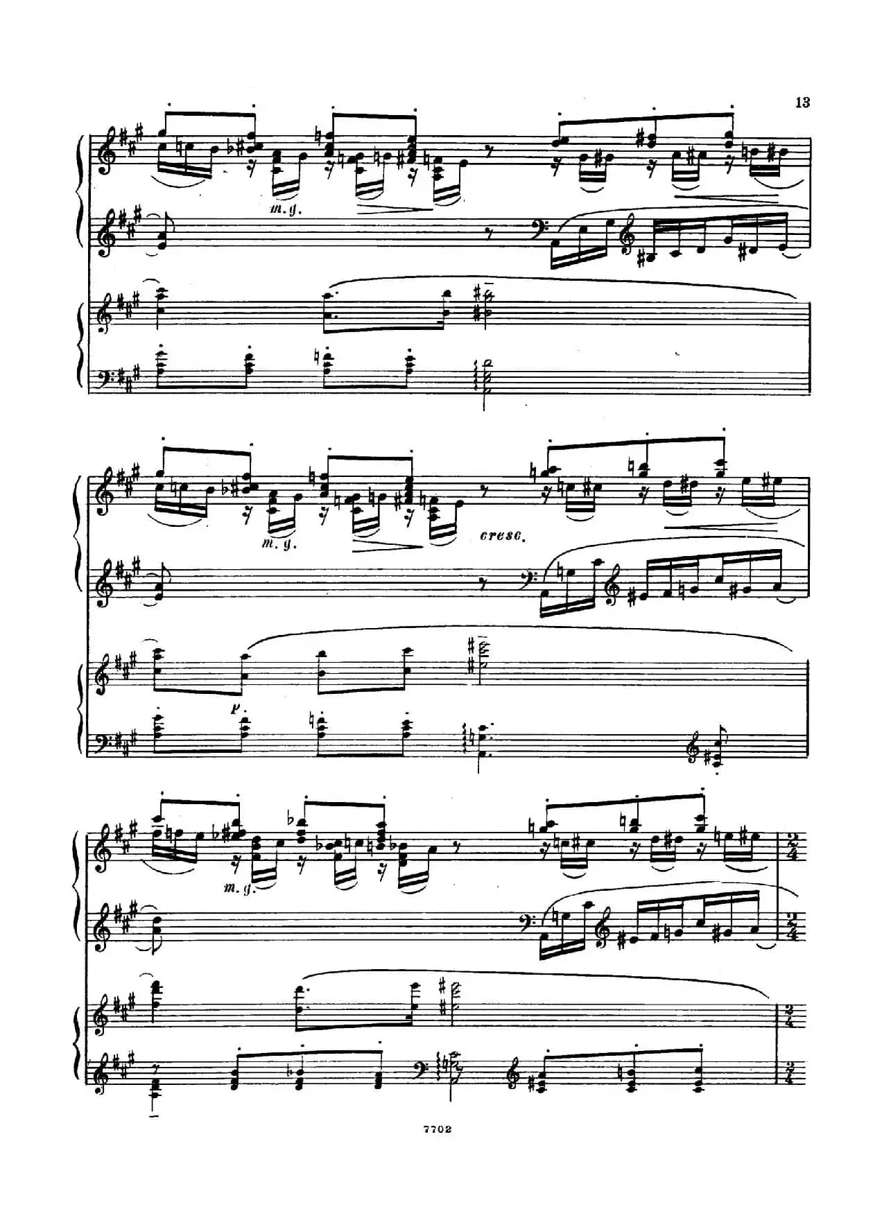 升f小调第一钢琴协奏曲 Op.1（双钢琴版）