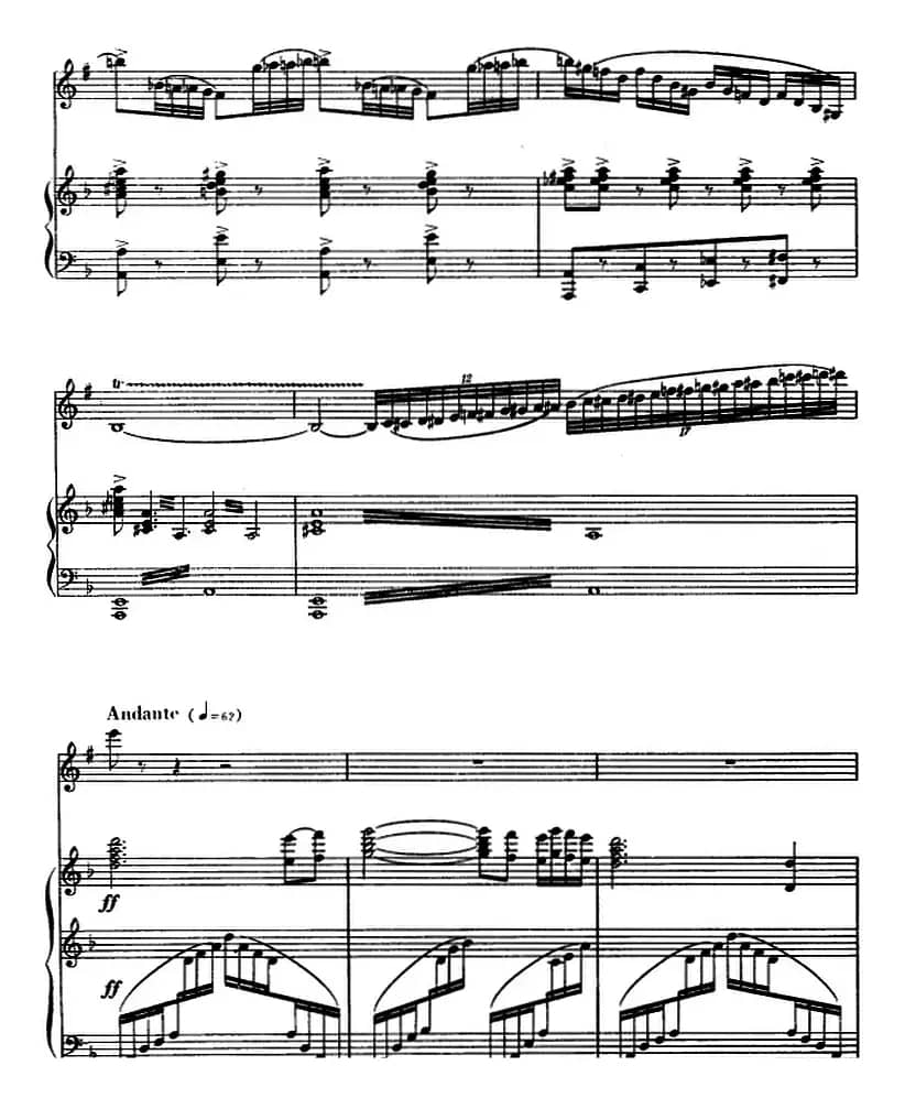 协奏曲“帕米尔之音”第一乐章（单簧管+钢琴伴奏）