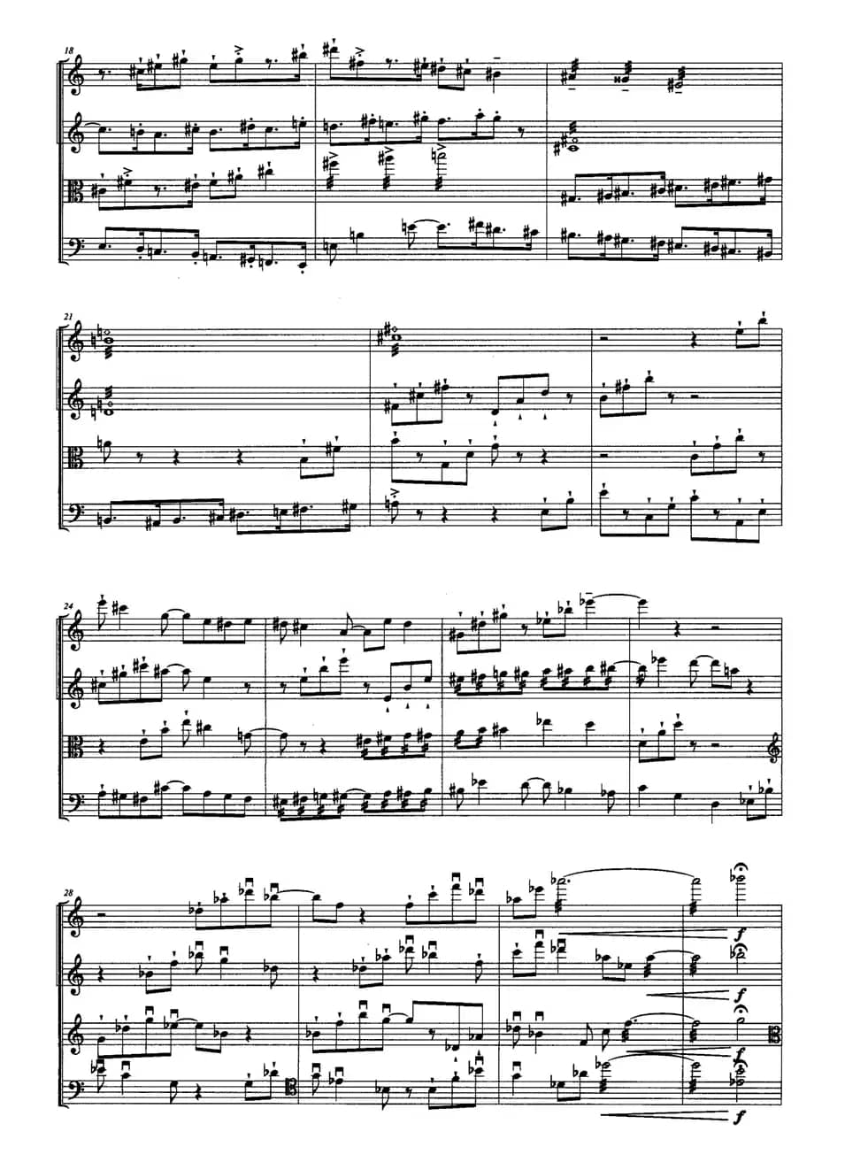 第二弦乐四重奏（肖桂彬作曲版）