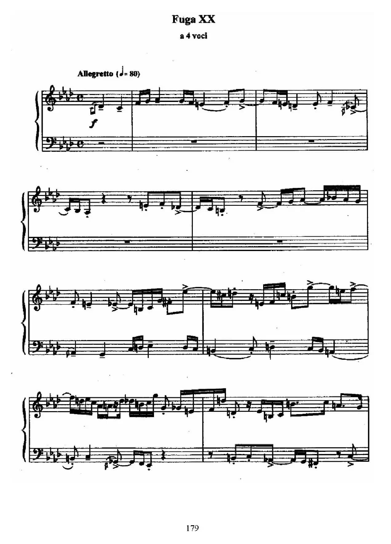 24 Preludes and Fugues Op.82（24首前奏曲与赋格·20）