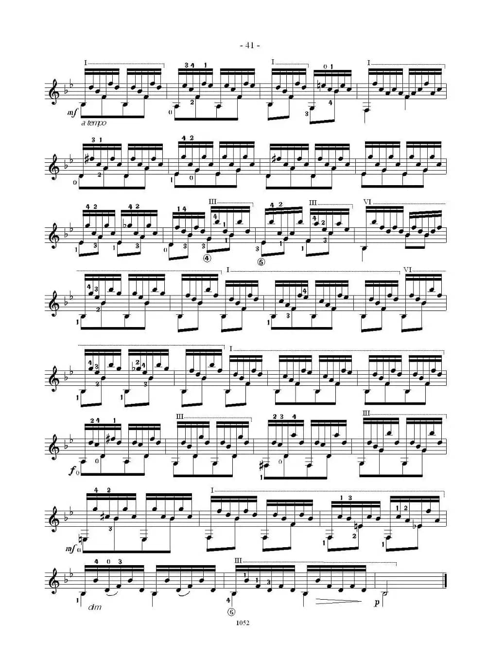 索尔·克斯特26首练习曲之21——26