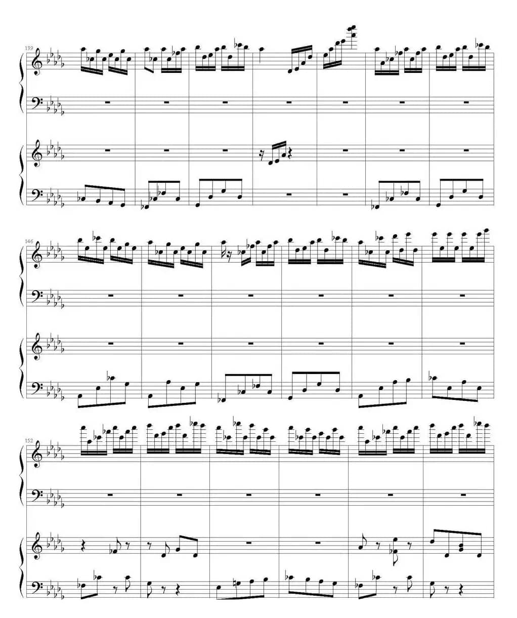 Flower Dance（花舞）（四手联弹）