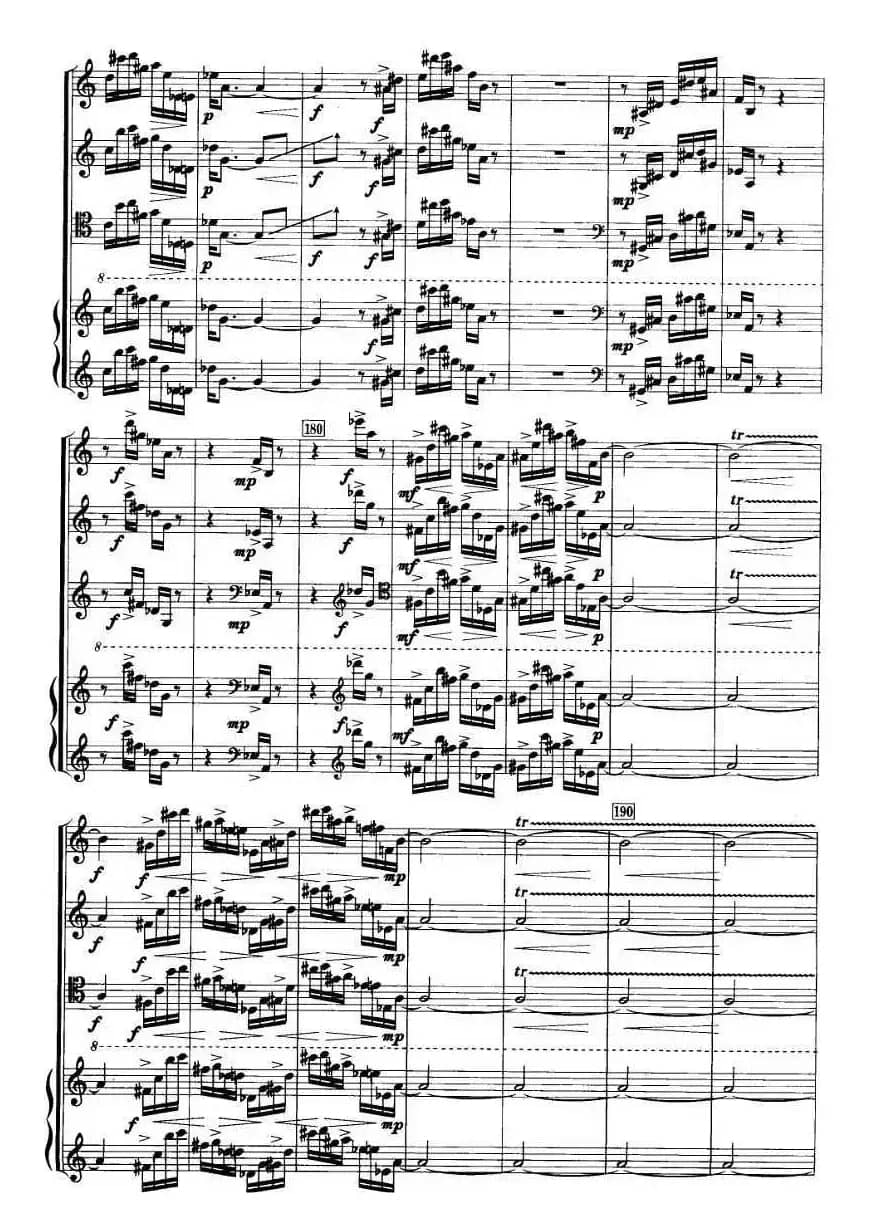 飞歌（单簧管+小提琴+大提琴+钢琴）