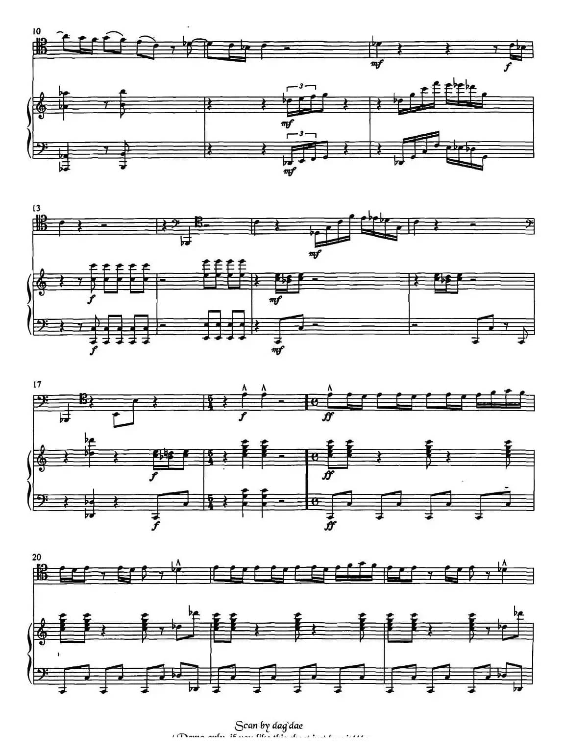 Los Bandidos（长号+钢琴）