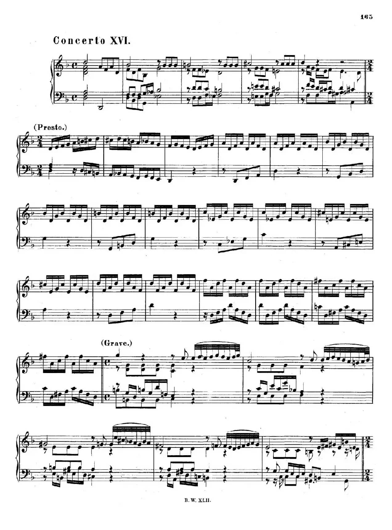 16 Concertos BWV 972-987(十六首为独奏古钢琴而作的协奏曲)(P101——112)