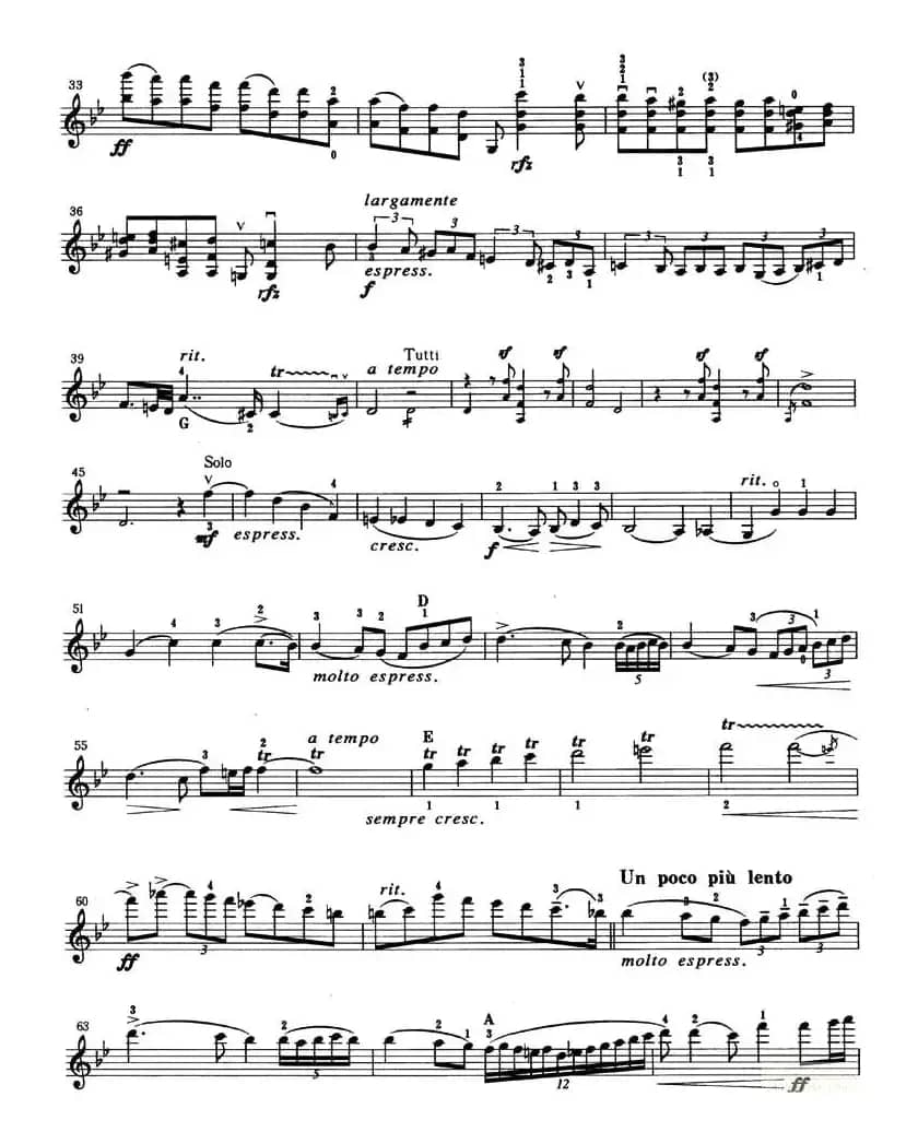 第一协奏曲 第一乐章