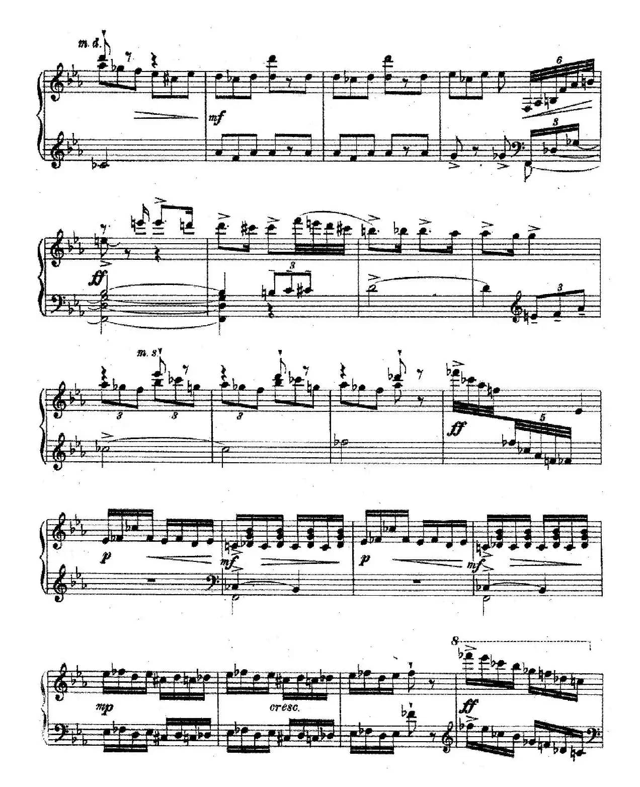 Ten Pieces from Cinderella Op.97（10首小品 - 选自舞剧《灰姑娘》·3）