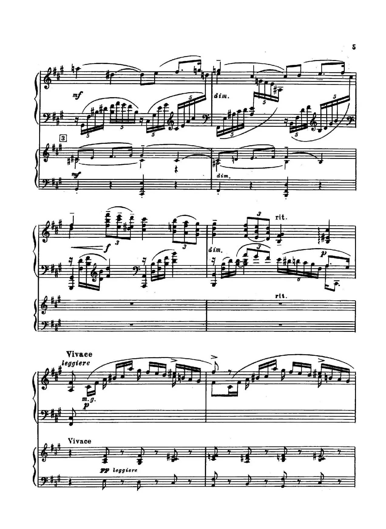 升f小调第一钢琴协奏曲 Op.1（双钢琴版）