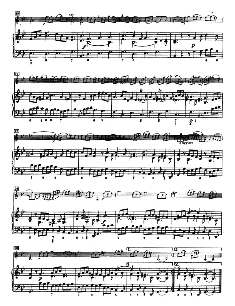 第二奏鸣曲（小提琴+钢琴）