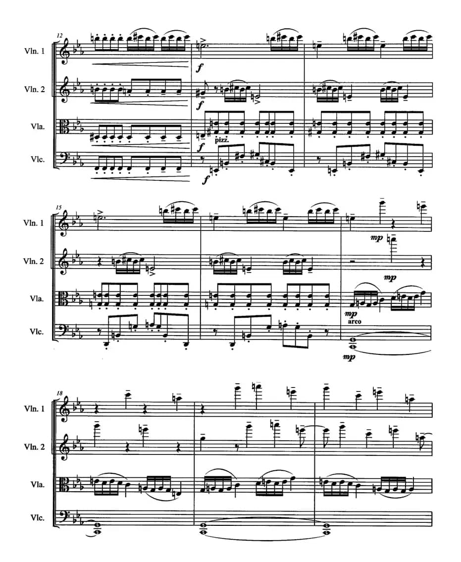 第一弦乐四重奏