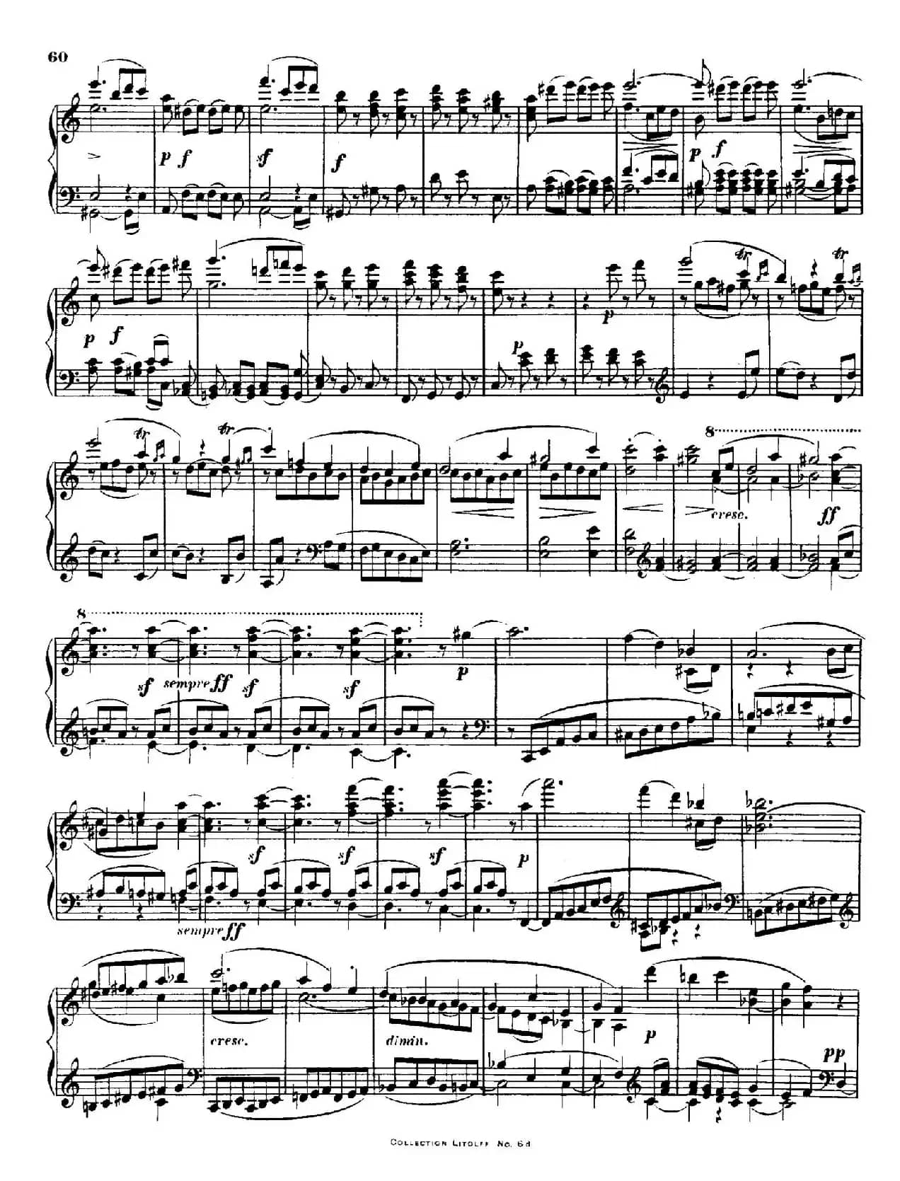 String Quartet No.15 in a Minor Op.132（a小调第十五弦乐四重奏·钢琴独奏版）