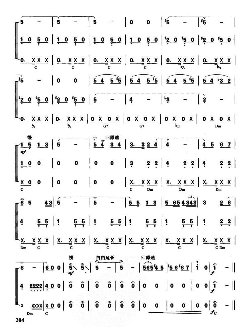 樱桃树下（南美乐曲、口琴乐队合奏）