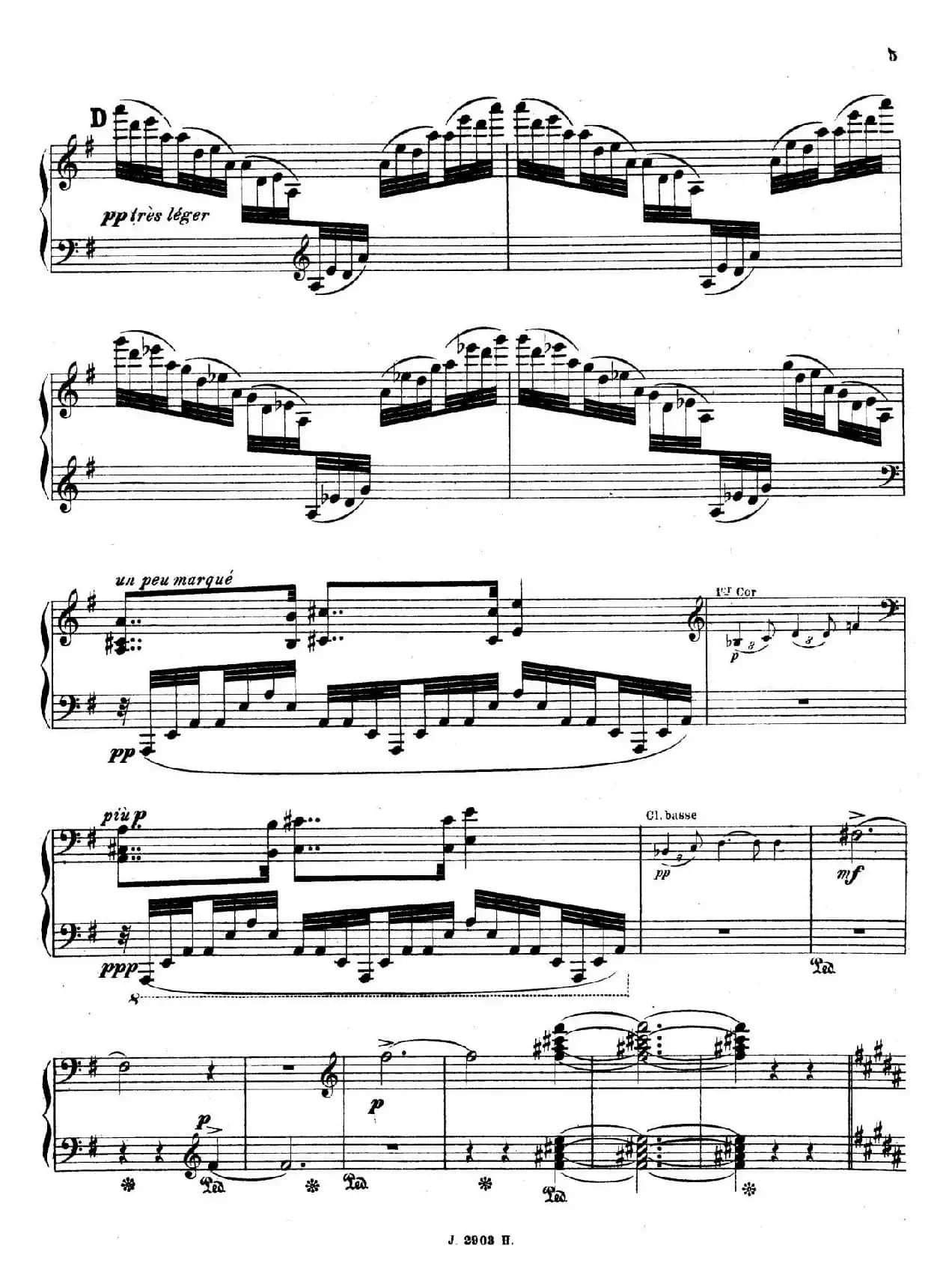 Symphony on a French Mountain Air Op.25（法国山歌交响曲·钢琴独奏·Ⅰ）