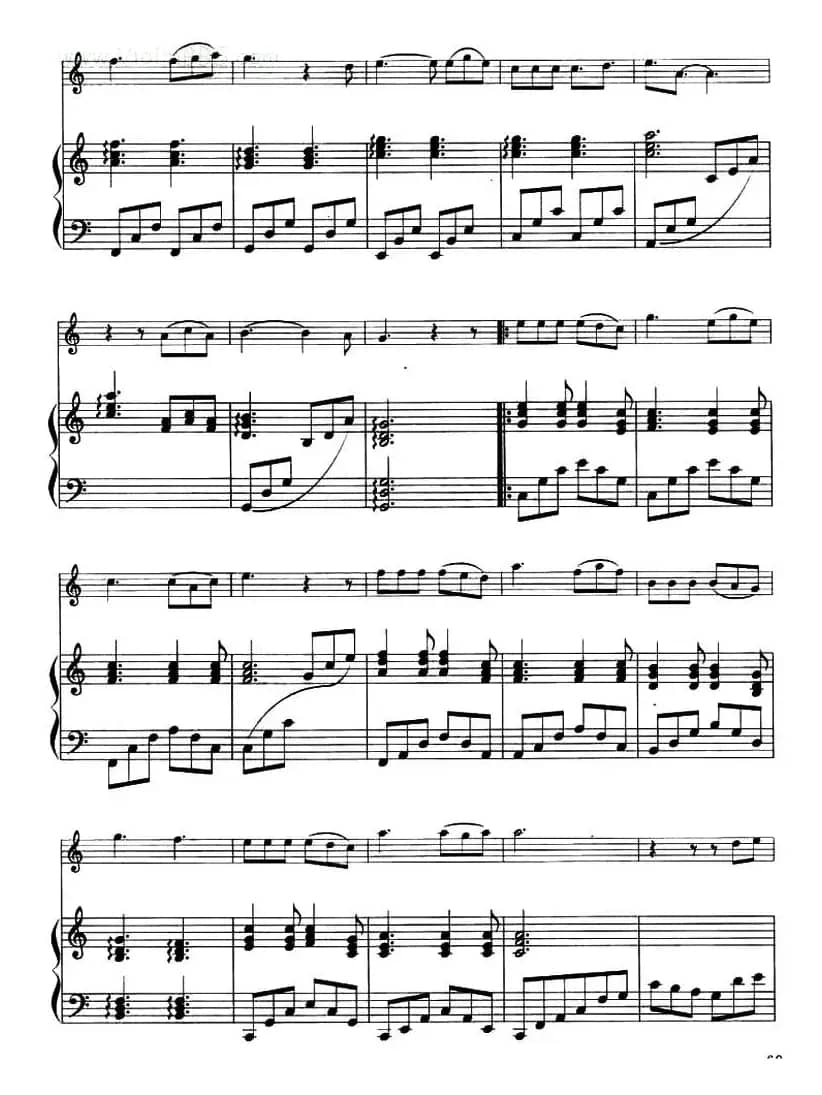 四月生日（小提琴+钢琴伴奏）